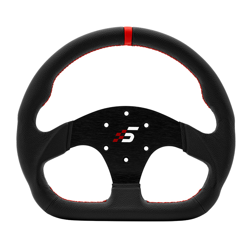 D-Shaped Steering wheel without HUB | 325mm | Alcantara