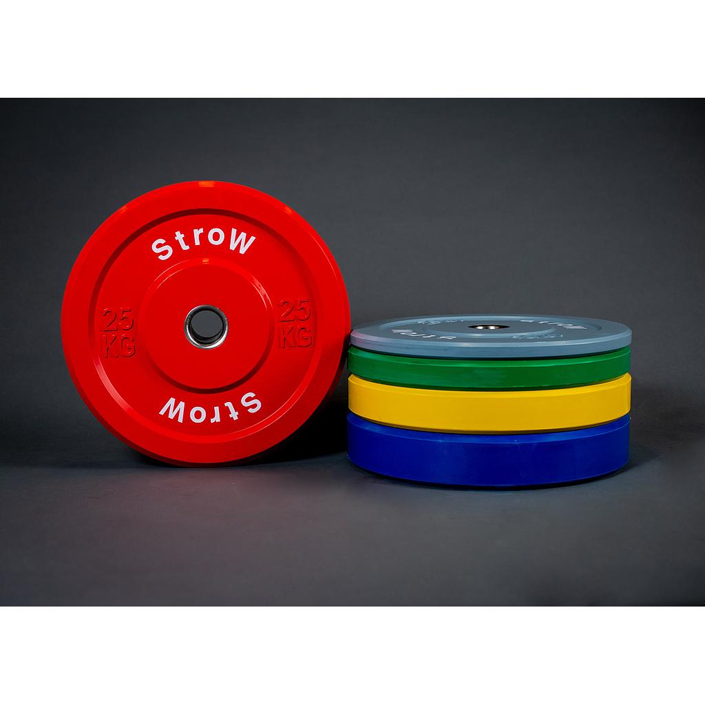 Colour bumper plates 10 kg (Prime)